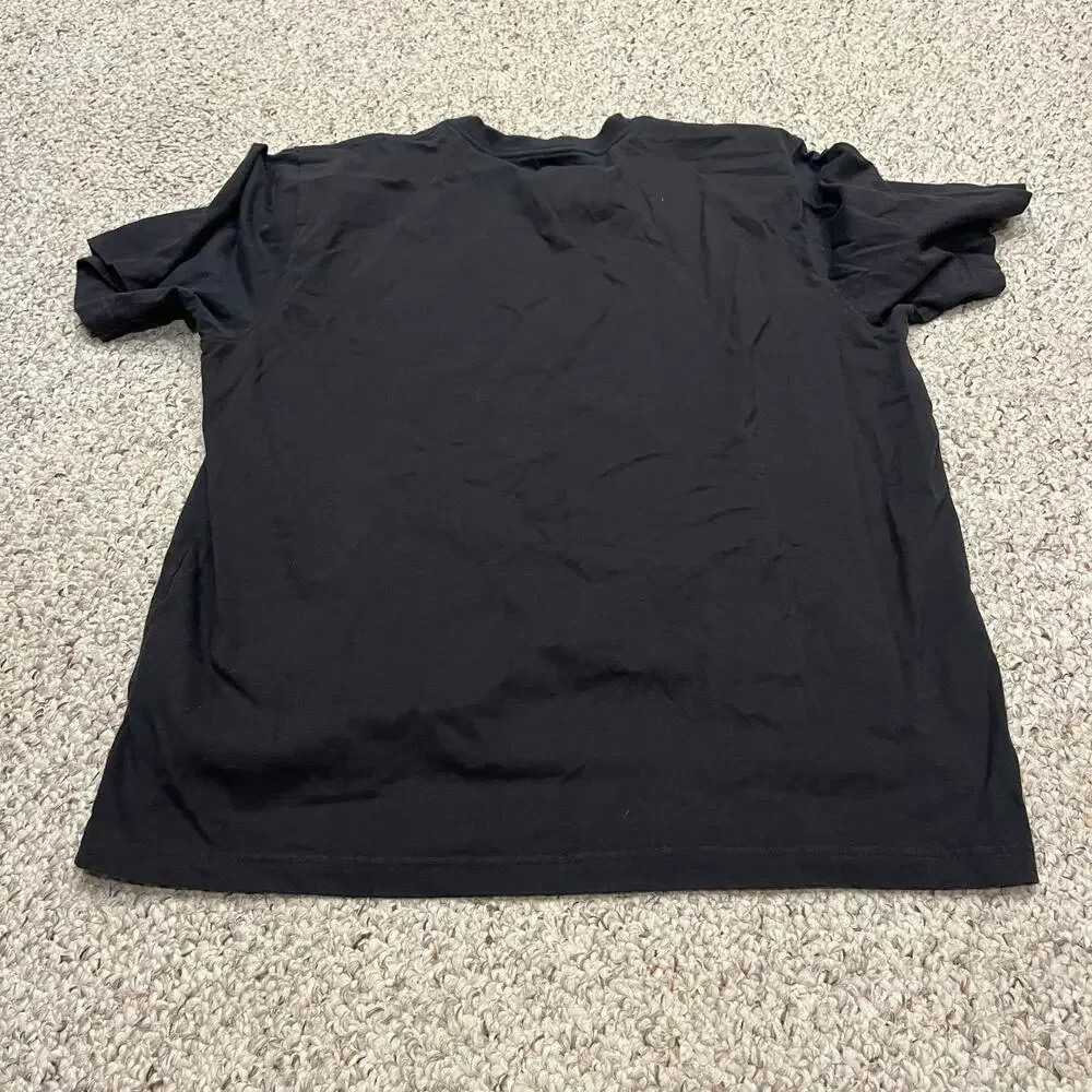 Carhartt Men's Short Sleeve Tee Sz L Loose Fit Dark Gray Cotton Workwear